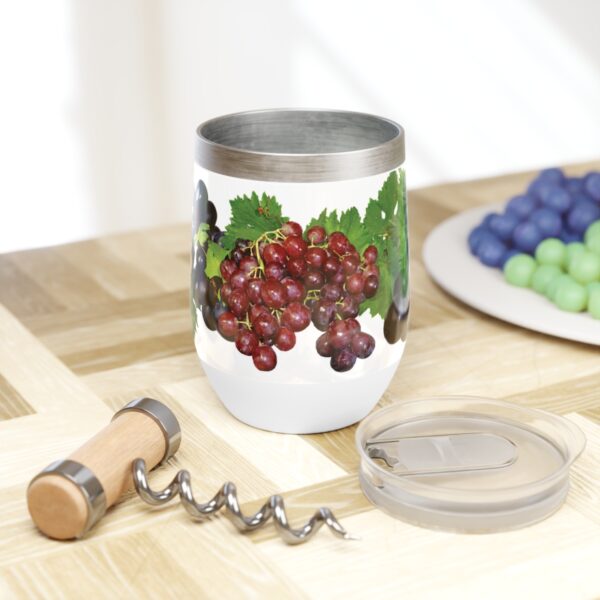 Food grade stainless steel Chill Wine Tumbler, 12 oz