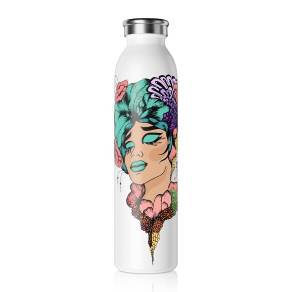 Stainless Steel Vacuum Insulated Slim Water Bottle 20oz