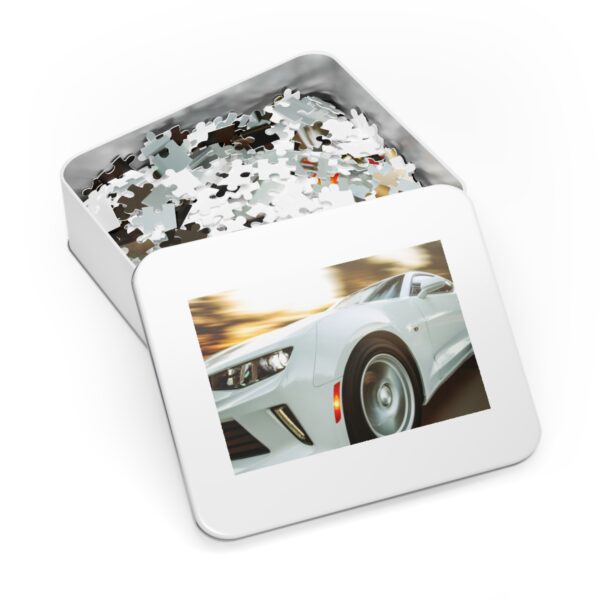 Car Jigsaw Puzzle in gift-ready metal box (30, 110, 252, 500,1000 Piece Variations)
